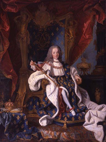 Jean Ranc Portrait de Louis XV